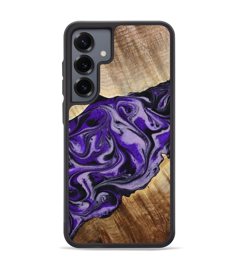 Galaxy S25 Plus Wood Phone Case - Darrick (Purple, 795068)