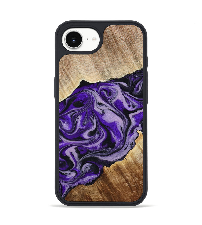 iPhone 16e Wood Phone Case - Darrick (Purple, 795068)