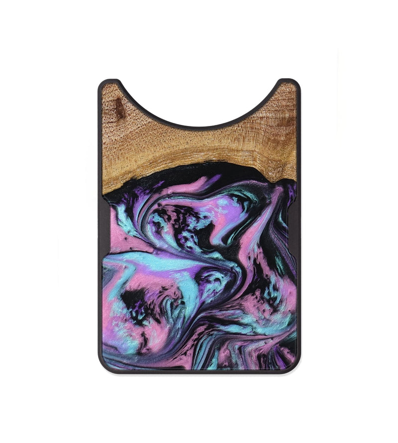 Alloy Wood Wallet - Lilla (Purple, 795071)