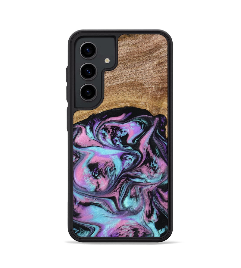 Galaxy S24 Wood Phone Case - Lilla (Purple, 795071)