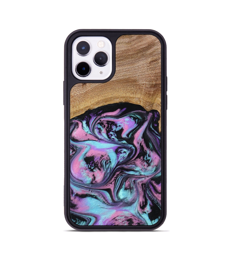 iPhone 11 Pro Wood Phone Case - Lilla (Purple, 795071)