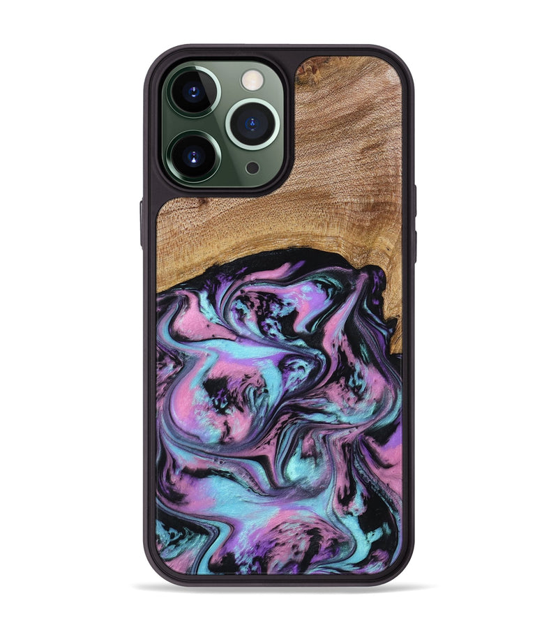 iPhone 13 Pro Max Wood Phone Case - Lilla (Purple, 795071)