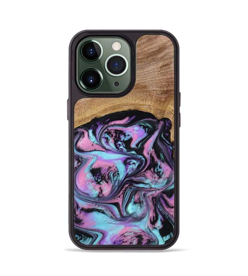 iPhone 13 Pro Wood Phone Case - Lilla (Purple, 795071)