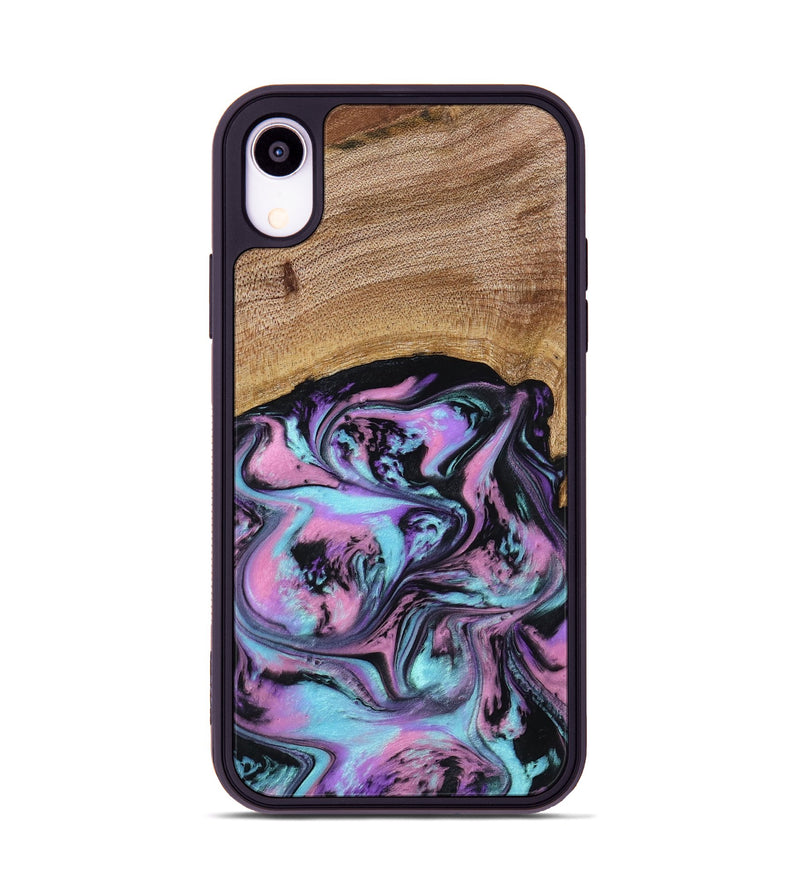 iPhone Xr Wood Phone Case - Lilla (Purple, 795071)