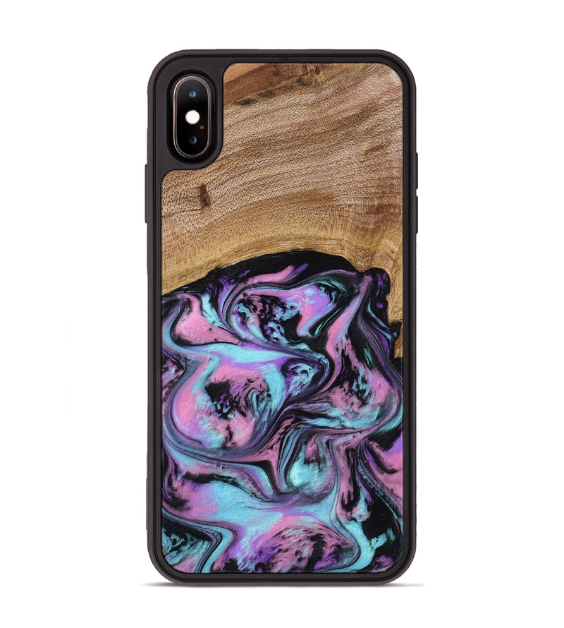 iPhone Xs Max Wood Phone Case - Lilla (Purple, 795071)
