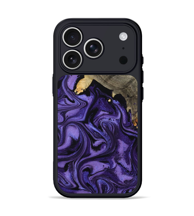 iPhone 17 Pro Wood Phone Case - Phil (Purple, 795081)