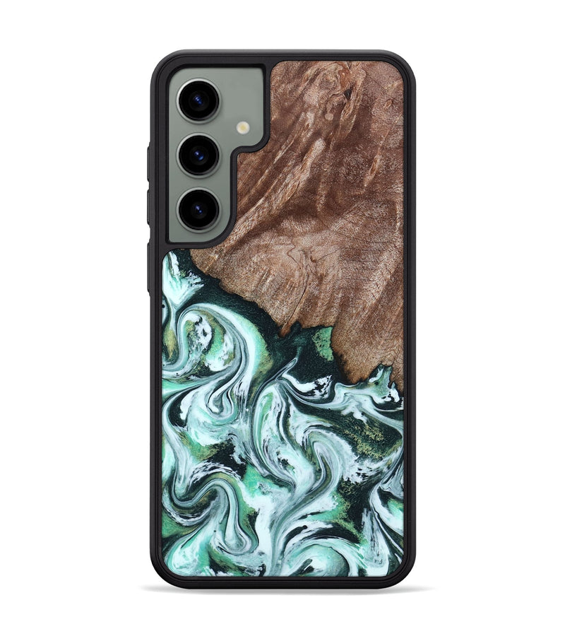 Galaxy S24 Plus Wood Phone Case - Burton (Green, 795089)