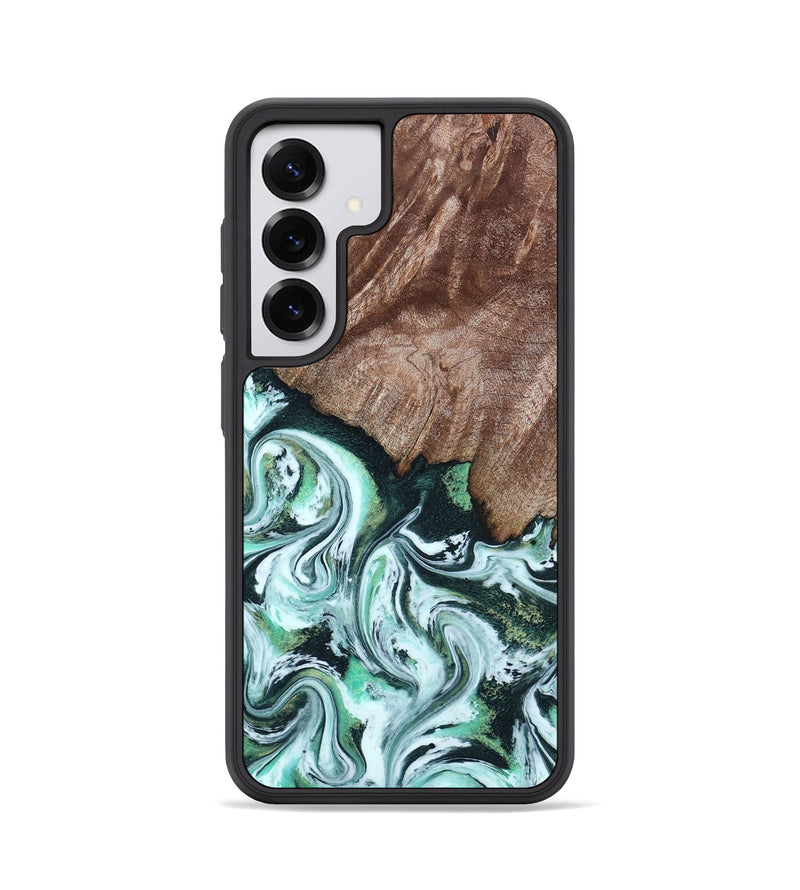 Galaxy S25 Wood Phone Case - Burton (Green, 795089)