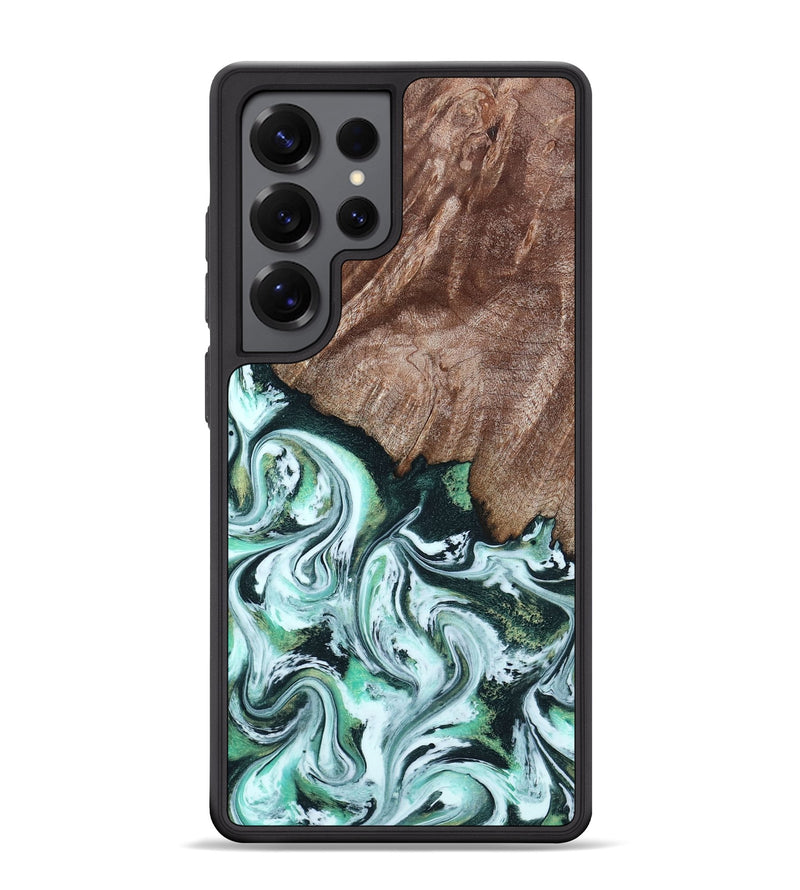 Galaxy S25 Ultra Wood Phone Case - Burton (Green, 795089)
