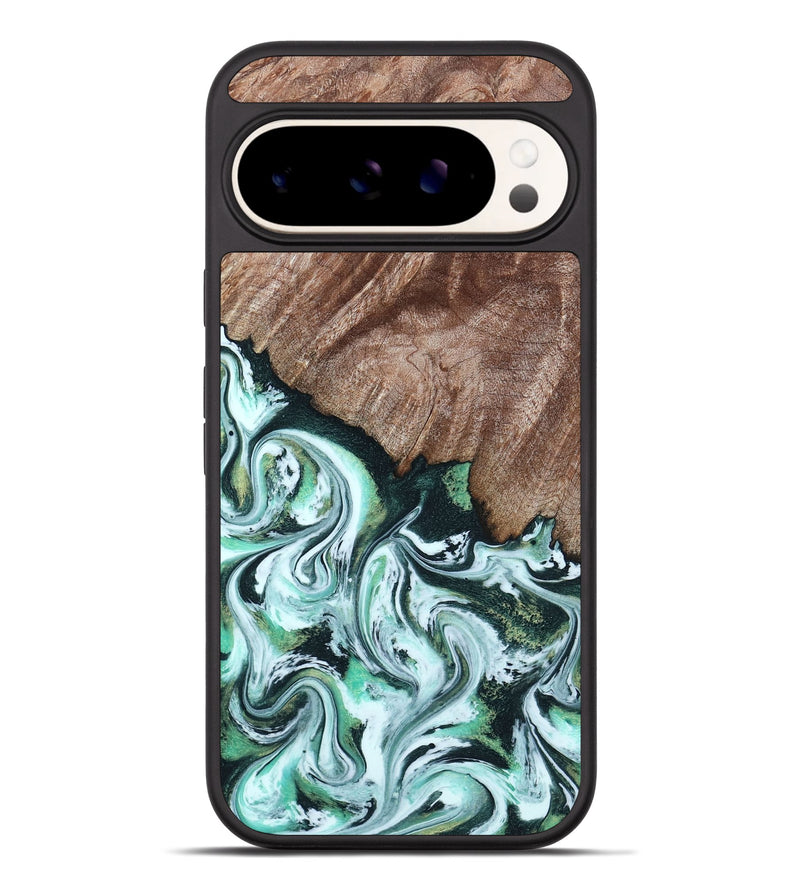 Pixel 9 Pro XL Wood Phone Case - Burton (Green, 795089)