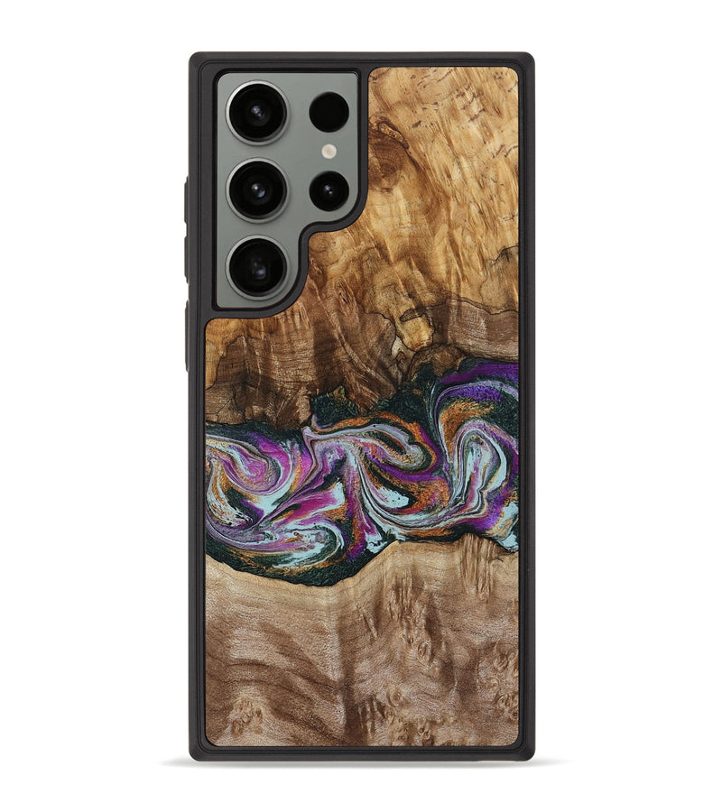 Galaxy S23 Ultra Wood Phone Case - Dorris (Green, 795091)