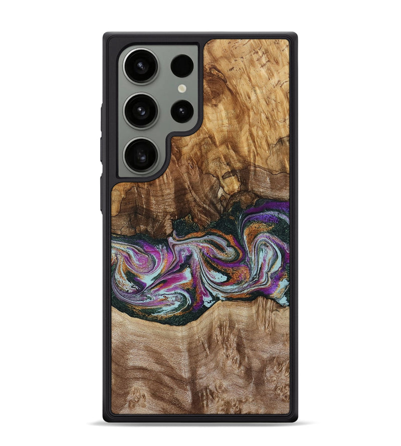 Galaxy S24 Ultra Wood Phone Case - Dorris (Green, 795091)