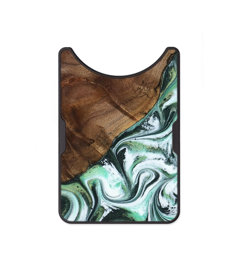 Alloy Wood Wallet - Salma (Green, 795100)