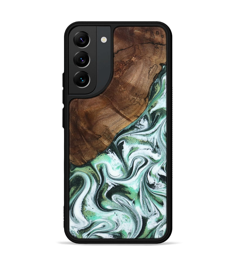 Galaxy S22 Plus Wood Phone Case - Salma (Green, 795100)