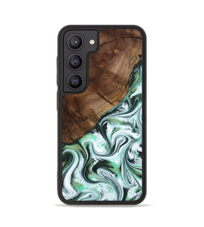 Galaxy S23 Wood Phone Case - Salma (Green, 795100)