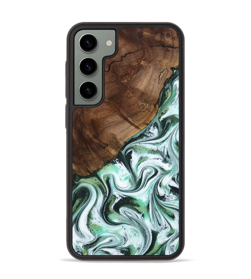 Galaxy S23 Plus Wood Phone Case - Salma (Green, 795100)