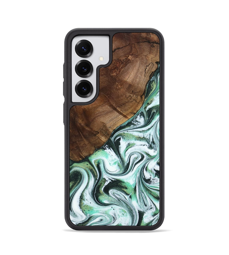 Galaxy S25 Wood Phone Case - Salma (Green, 795100)