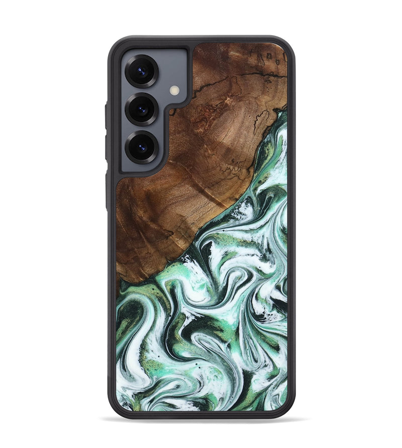 Galaxy S25 Plus Wood Phone Case - Salma (Green, 795100)