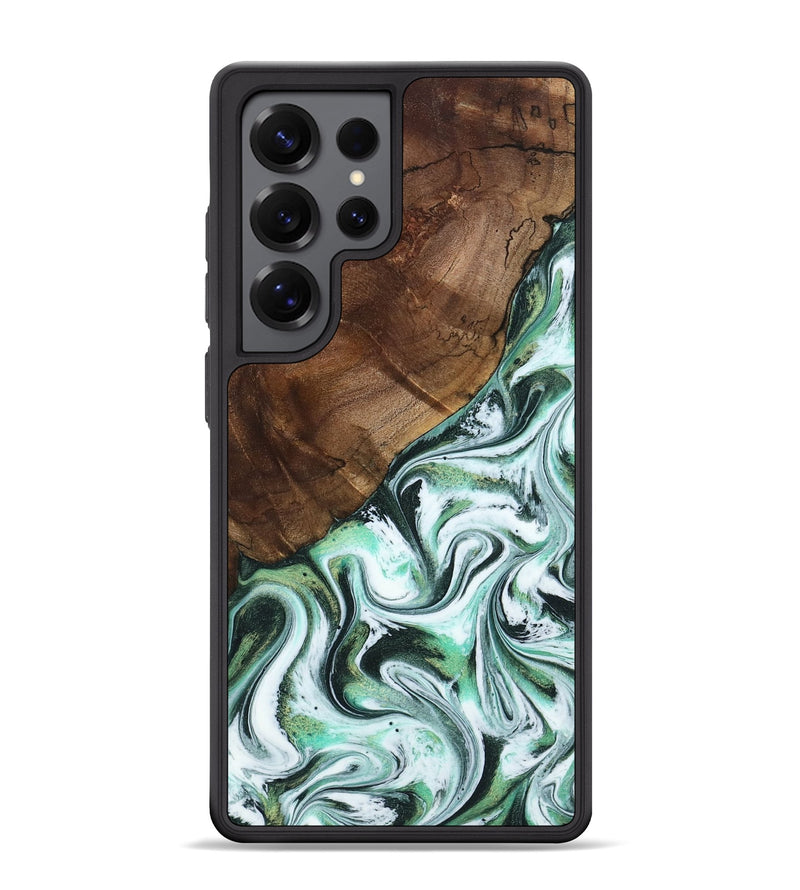 Galaxy S25 Ultra Wood Phone Case - Salma (Green, 795100)