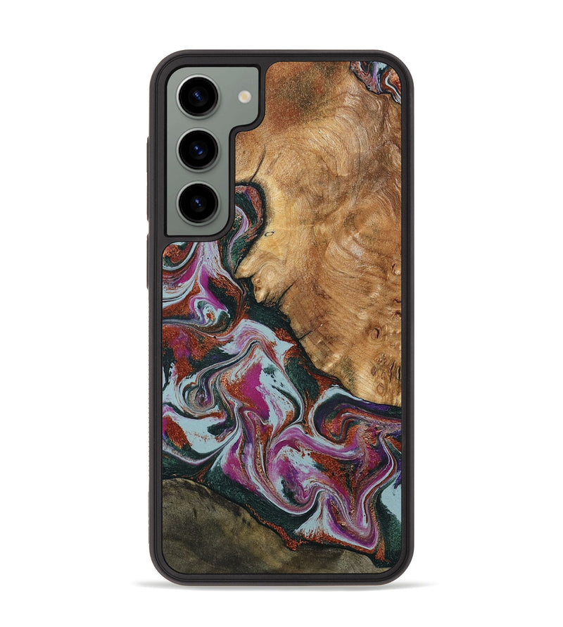 Galaxy S23 Plus Wood Phone Case - Guido (Green, 795106)