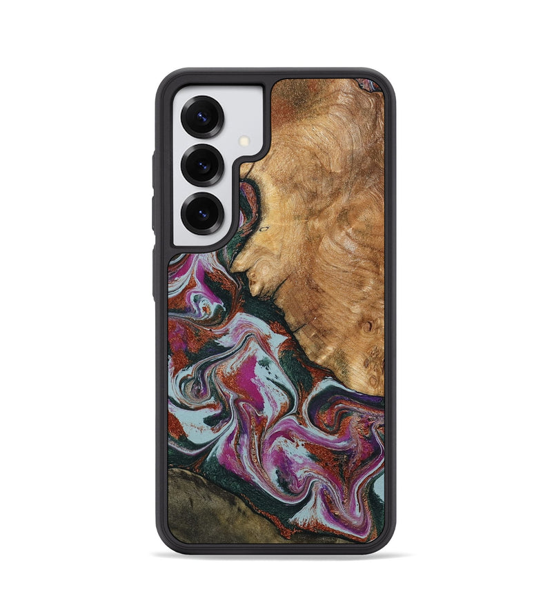 Galaxy S25 Wood Phone Case - Guido (Green, 795106)