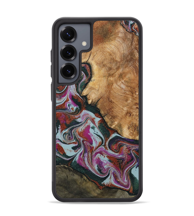 Galaxy S25 Plus Wood Phone Case - Guido (Green, 795106)