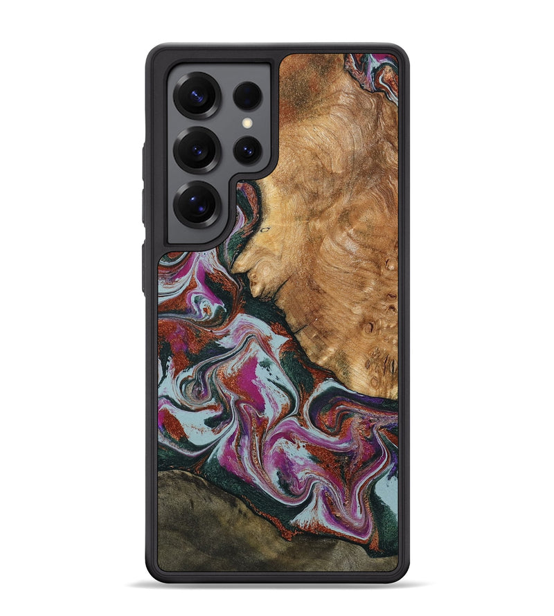 Galaxy S25 Ultra Wood Phone Case - Guido (Green, 795106)