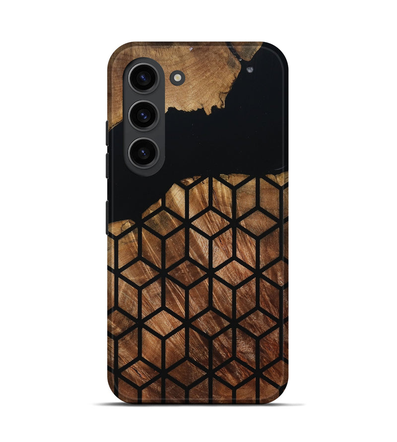 Galaxy S23 Wood Live Edge Phone Case - Sydnee (Double Dyed, 795141)