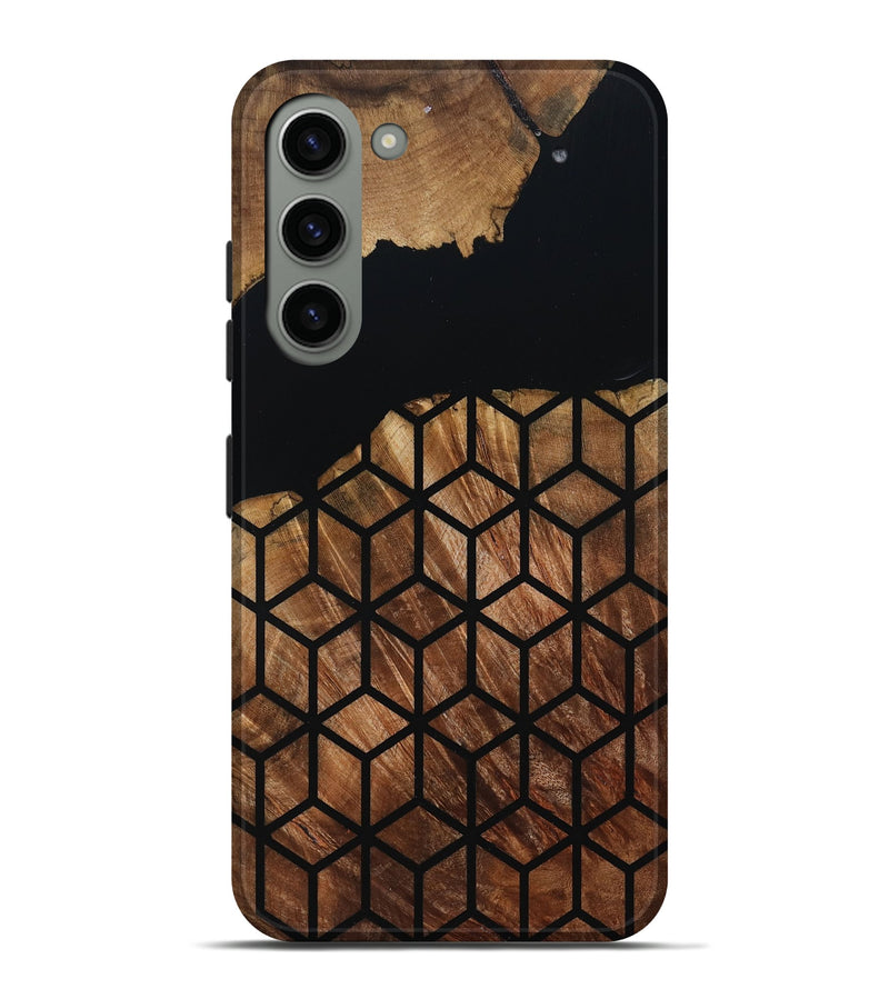 Galaxy S23 Plus Wood Live Edge Phone Case - Sydnee (Double Dyed, 795141)