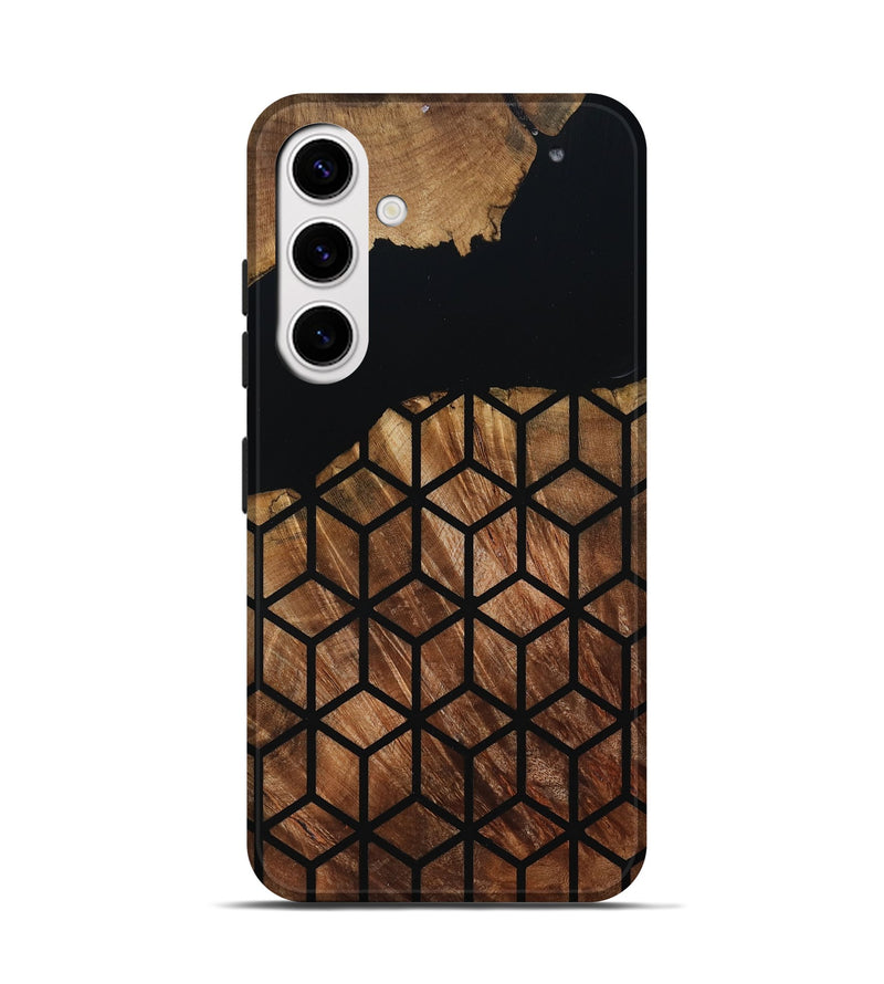Galaxy S25 Wood Live Edge Phone Case - Sydnee (Double Dyed, 795141)