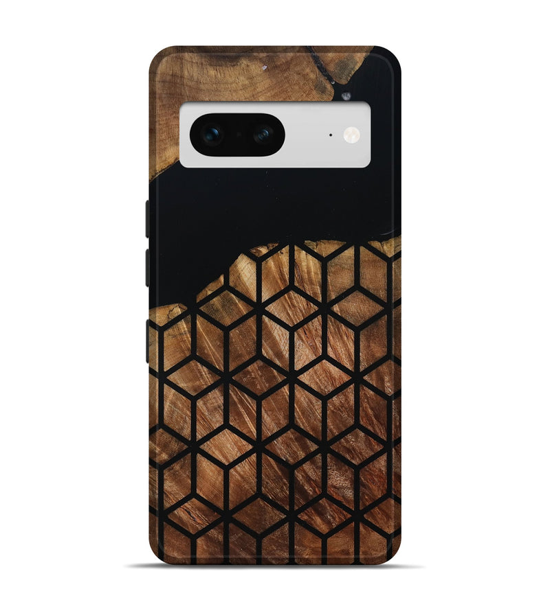 Pixel 7 Wood Live Edge Phone Case - Sydnee (Double Dyed, 795141)