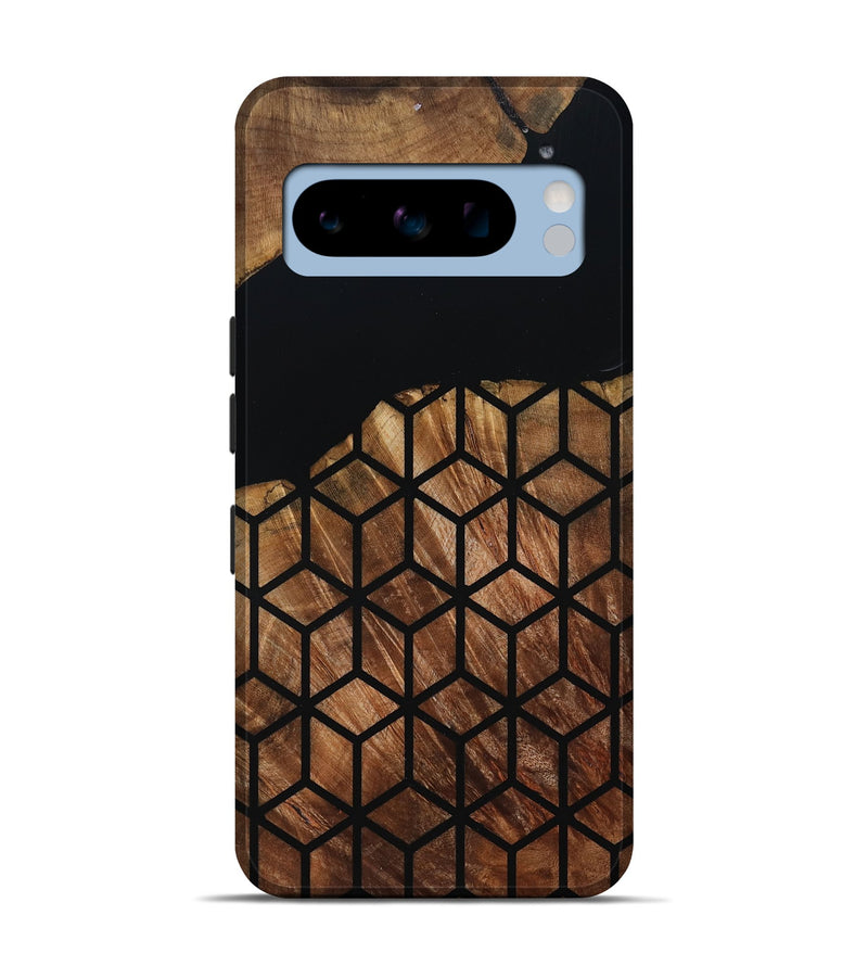 Pixel 8 Pro Wood Live Edge Phone Case - Sydnee (Double Dyed, 795141)