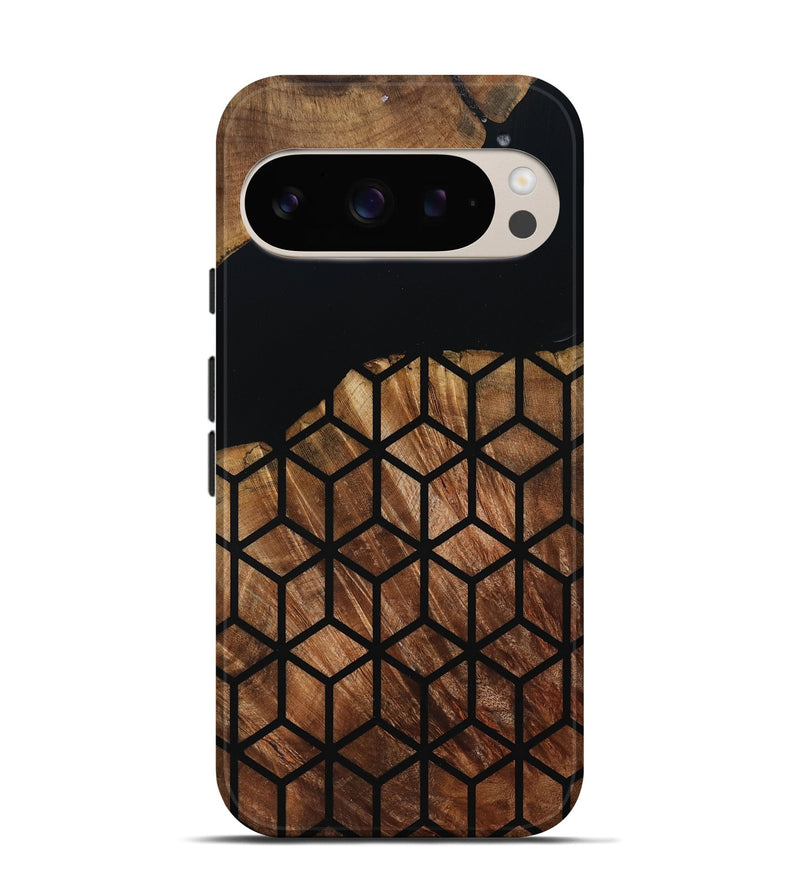 Pixel 9 Wood Live Edge Phone Case - Sydnee (Double Dyed, 795141)