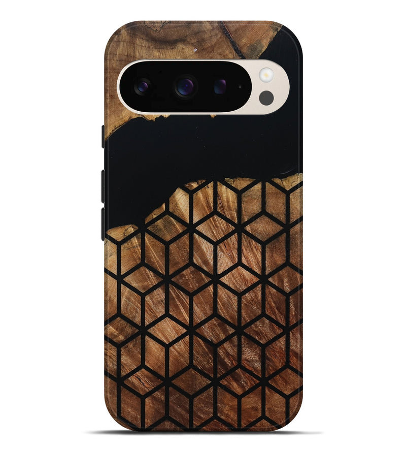 Pixel 9 Pro XL Wood Live Edge Phone Case - Sydnee (Double Dyed, 795141)