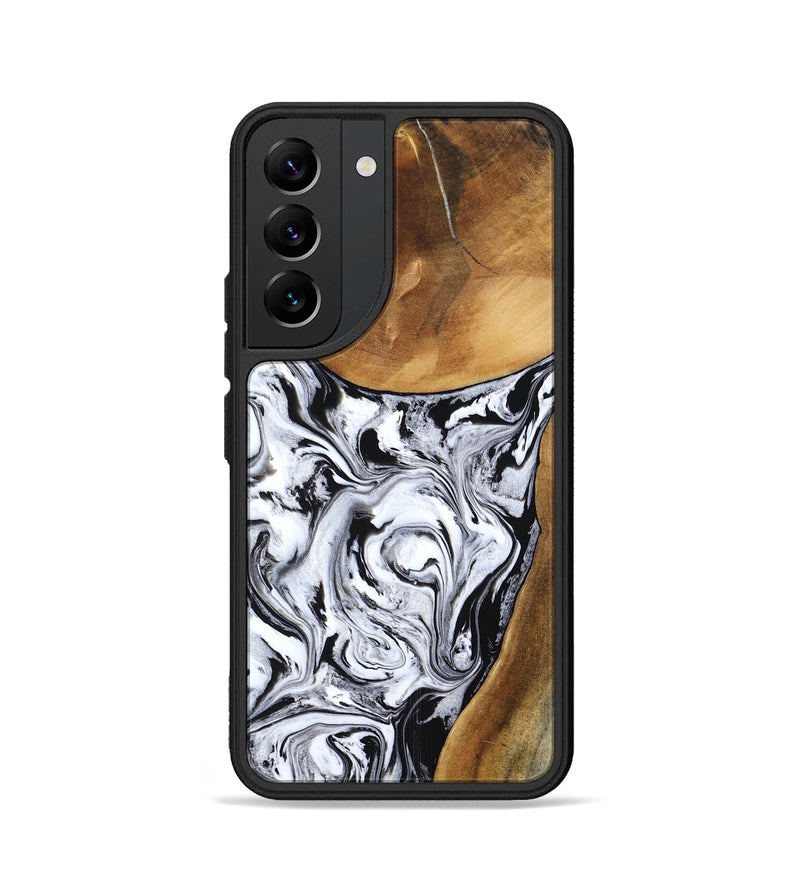 Galaxy S22 Wood Phone Case - Geri (Black & White, 795235)