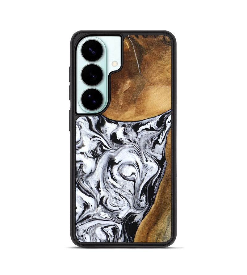 Galaxy S26 Wood Phone Case - Geri (Black & White, 795235)