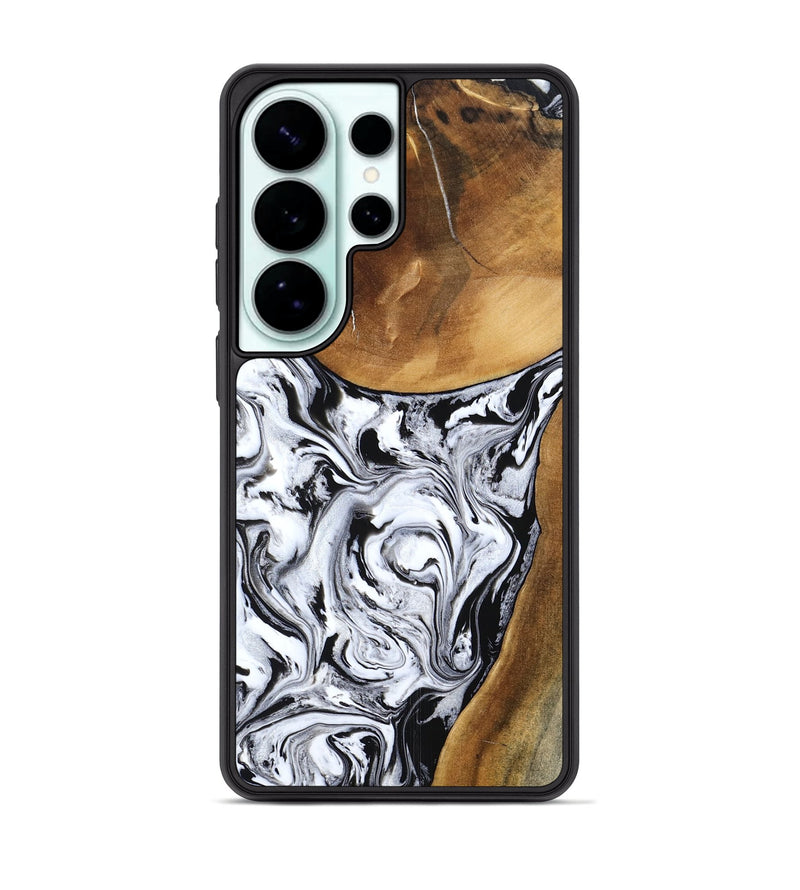 Galaxy S26 Ultra Wood Phone Case - Geri (Black & White, 795235)