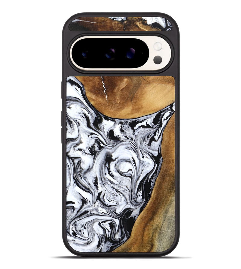 Pixel 9 Pro XL Wood Phone Case - Geri (Black & White, 795235)