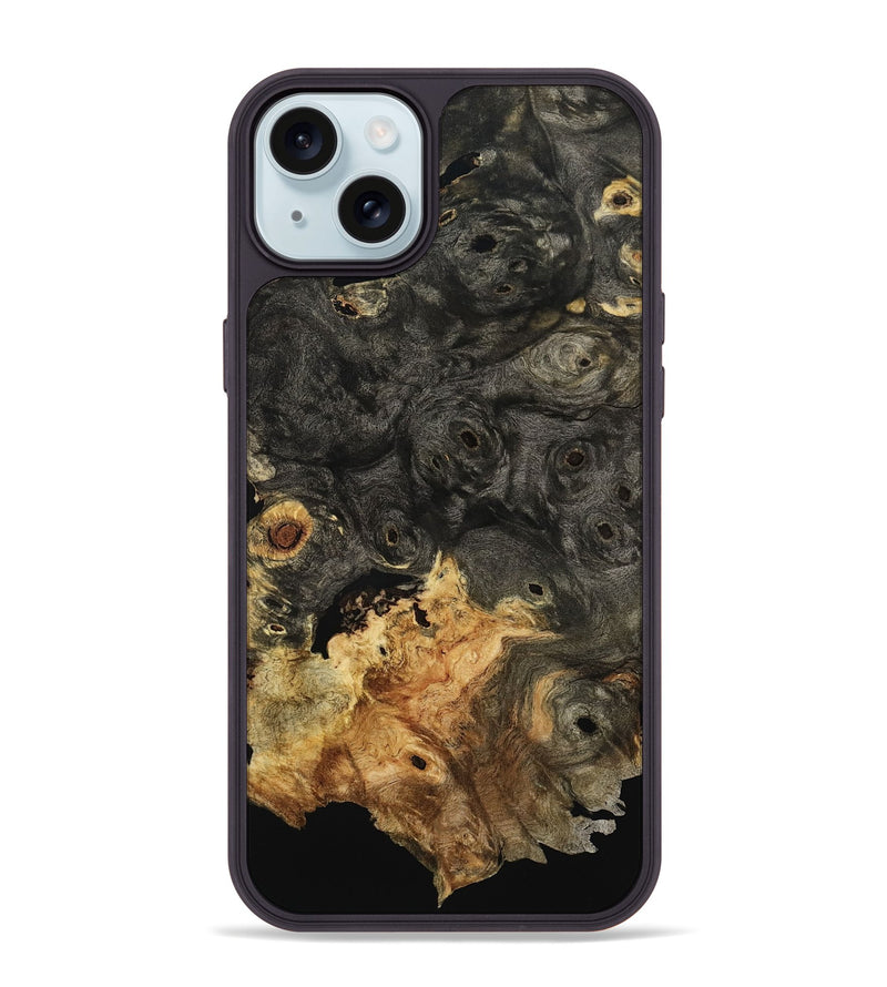 iPhone 15 Plus Wood Phone Case - Otha (Wood Burl, 795247)