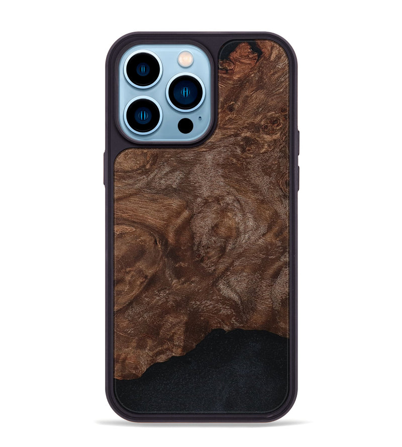 iPhone 14 Pro Max Wood Phone Case - Leola (Wood Burl, 795249)