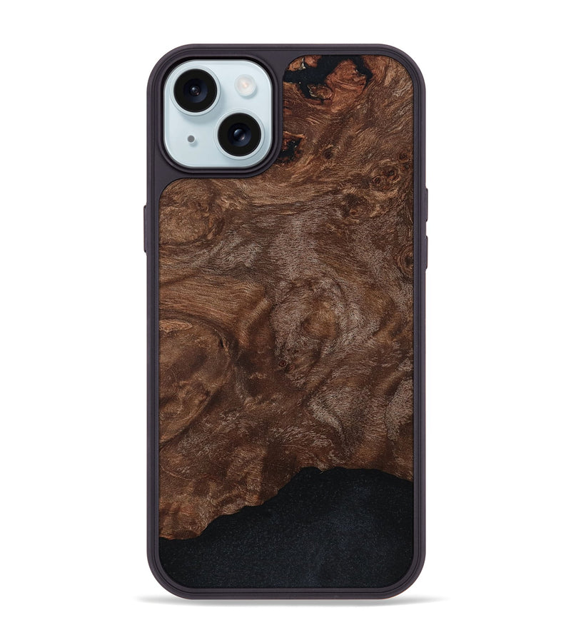 iPhone 15 Plus Wood Phone Case - Leola (Wood Burl, 795249)