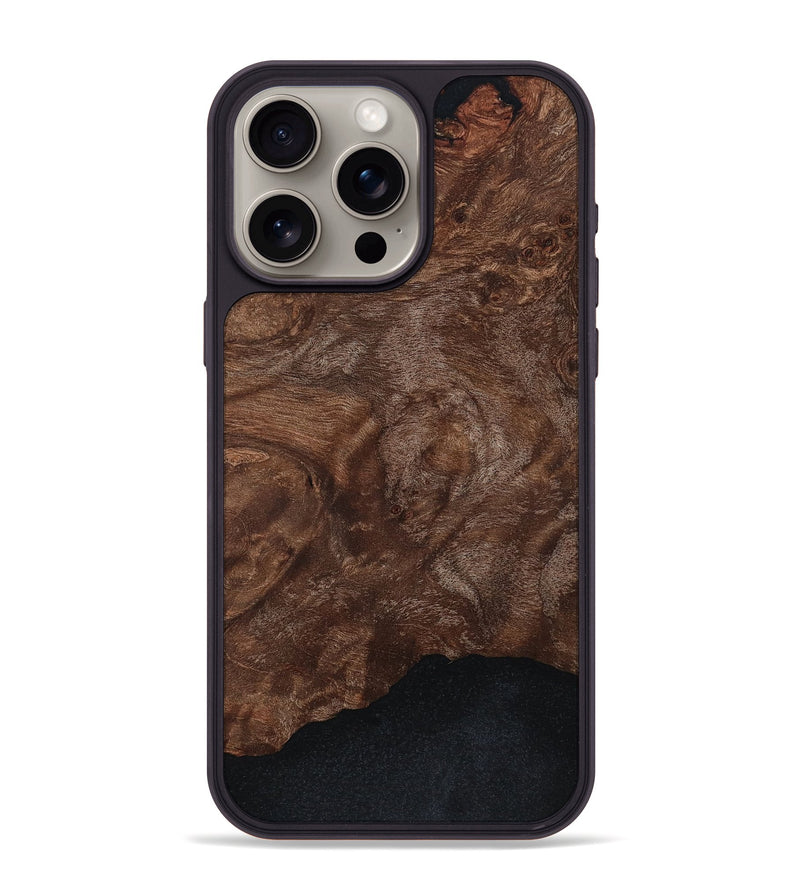 iPhone 15 Pro Max Wood Phone Case - Leola (Wood Burl, 795249)
