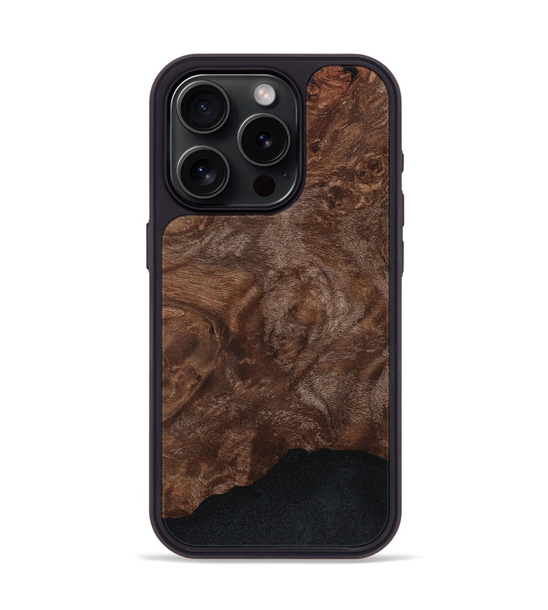 iPhone 15 Pro Wood Phone Case - Leola (Wood Burl, 795249)