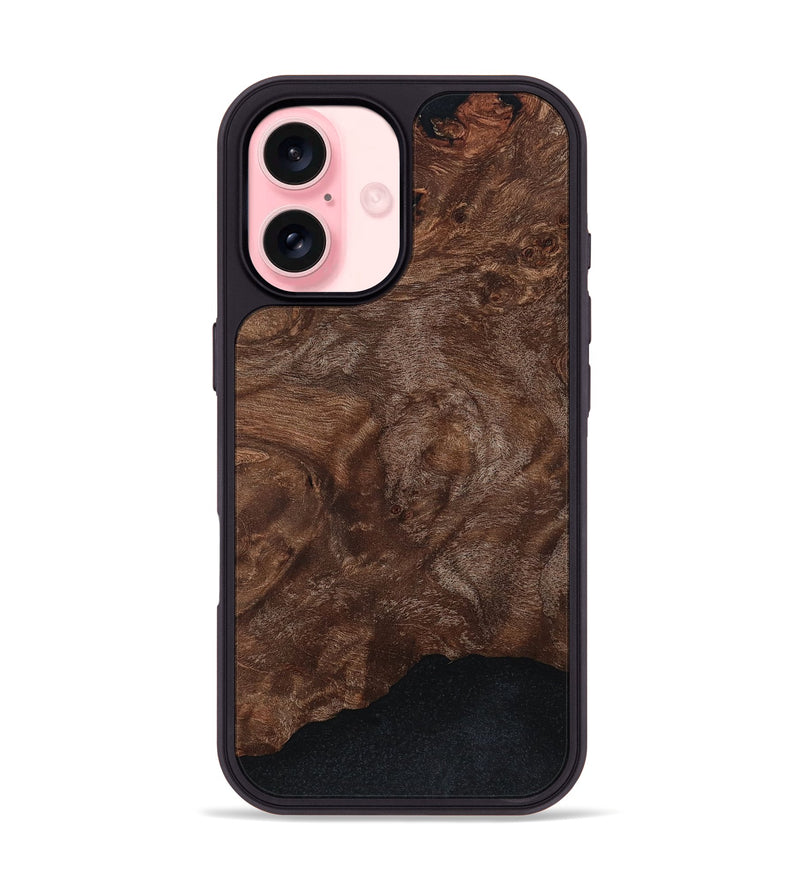 iPhone 16 Wood Phone Case - Leola (Wood Burl, 795249)