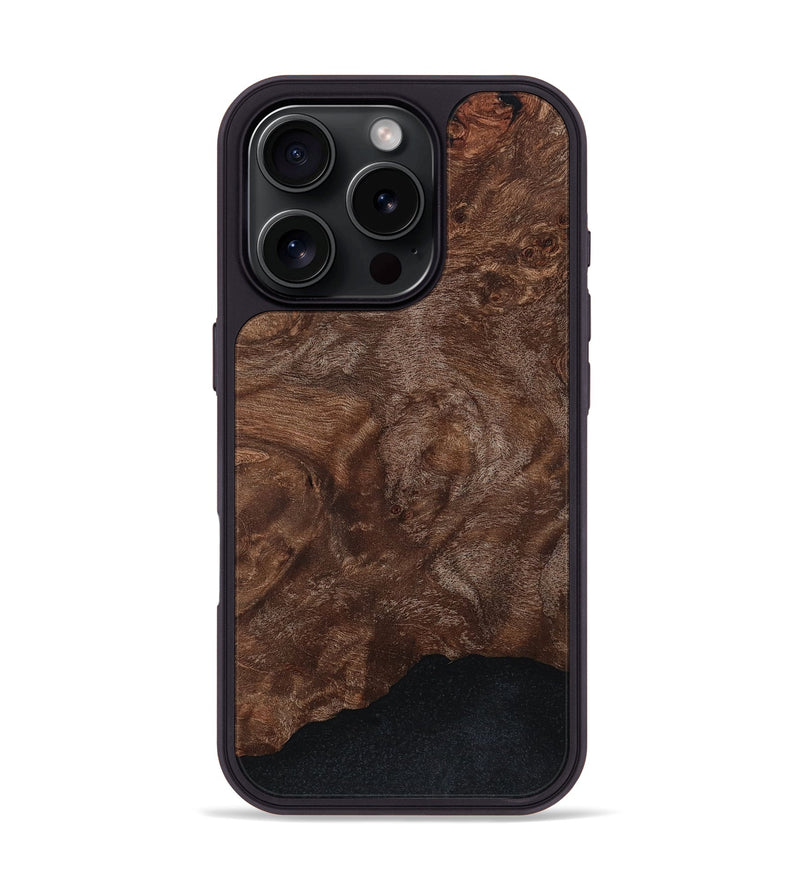 iPhone 16 Pro Wood Phone Case - Leola (Wood Burl, 795249)