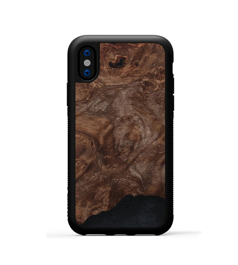 iPhone Xs Wood Phone Case - Leola (Wood Burl, 795249)