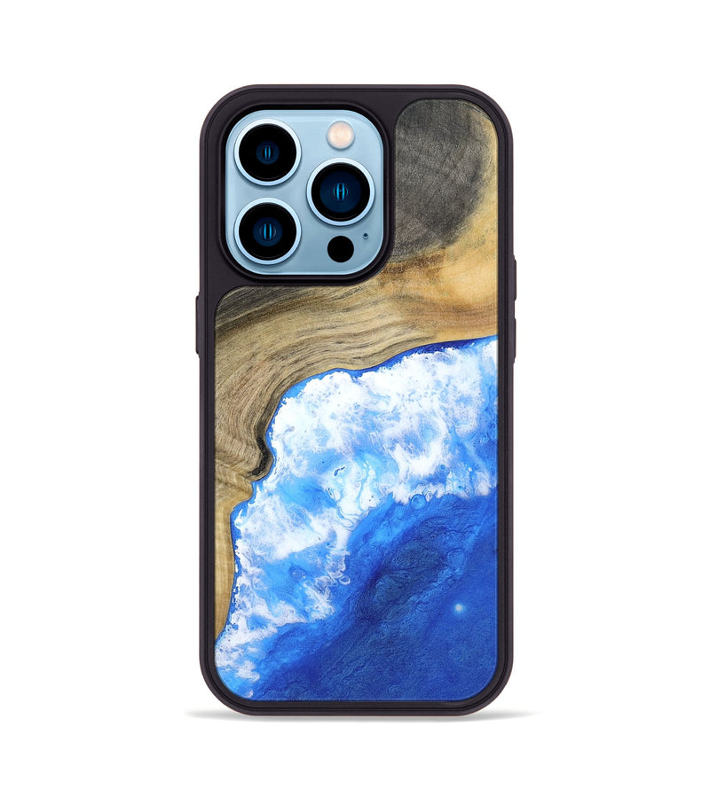 iPhone 14 Pro Wood Phone Case - Rachael (Coastal, 795302)