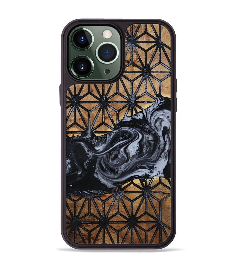 iPhone 13 Pro Max Wood Phone Case - Reed (Pattern, 795330)