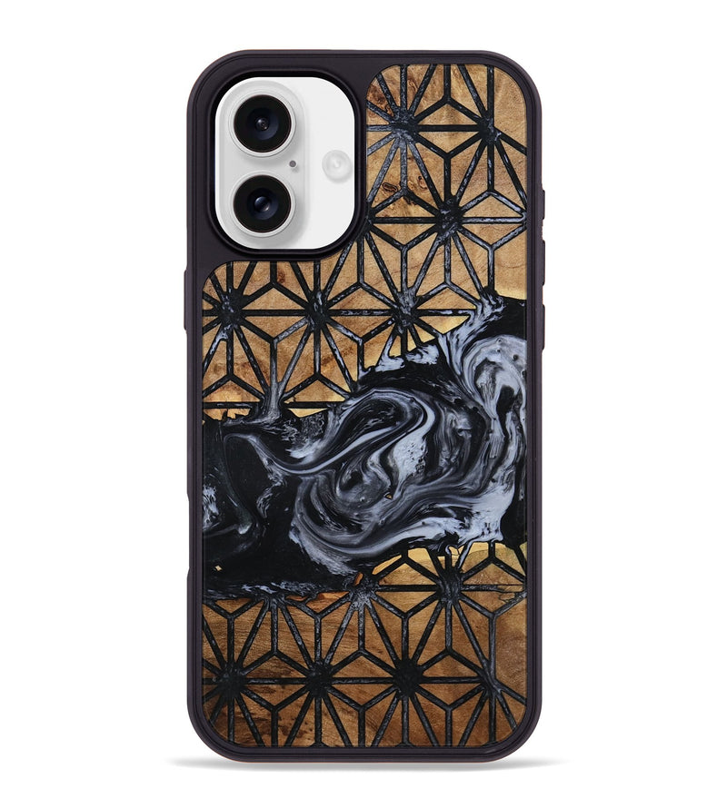 iPhone 16 Plus Wood Phone Case - Reed (Pattern, 795330)