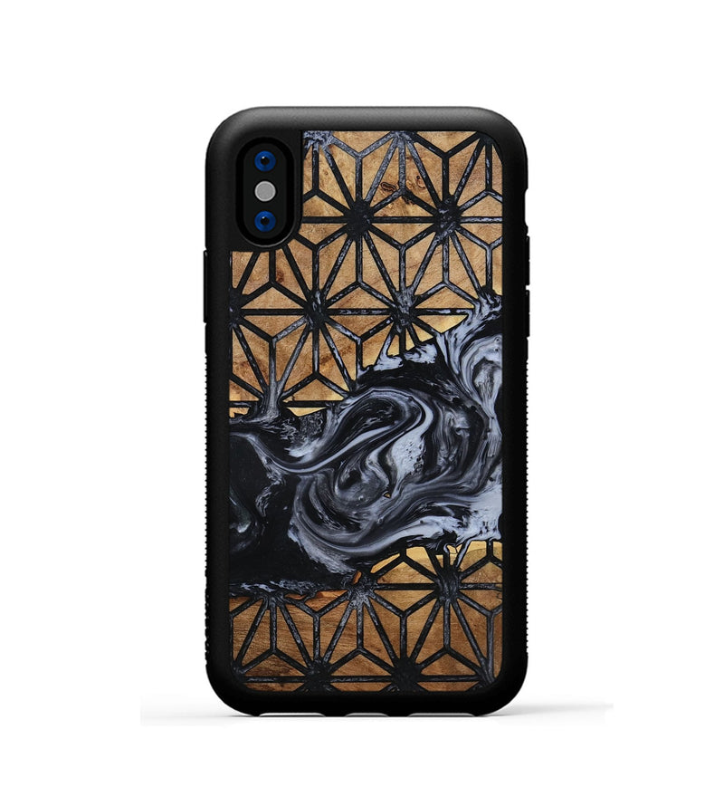 iPhone Xs Wood Phone Case - Reed (Pattern, 795330)